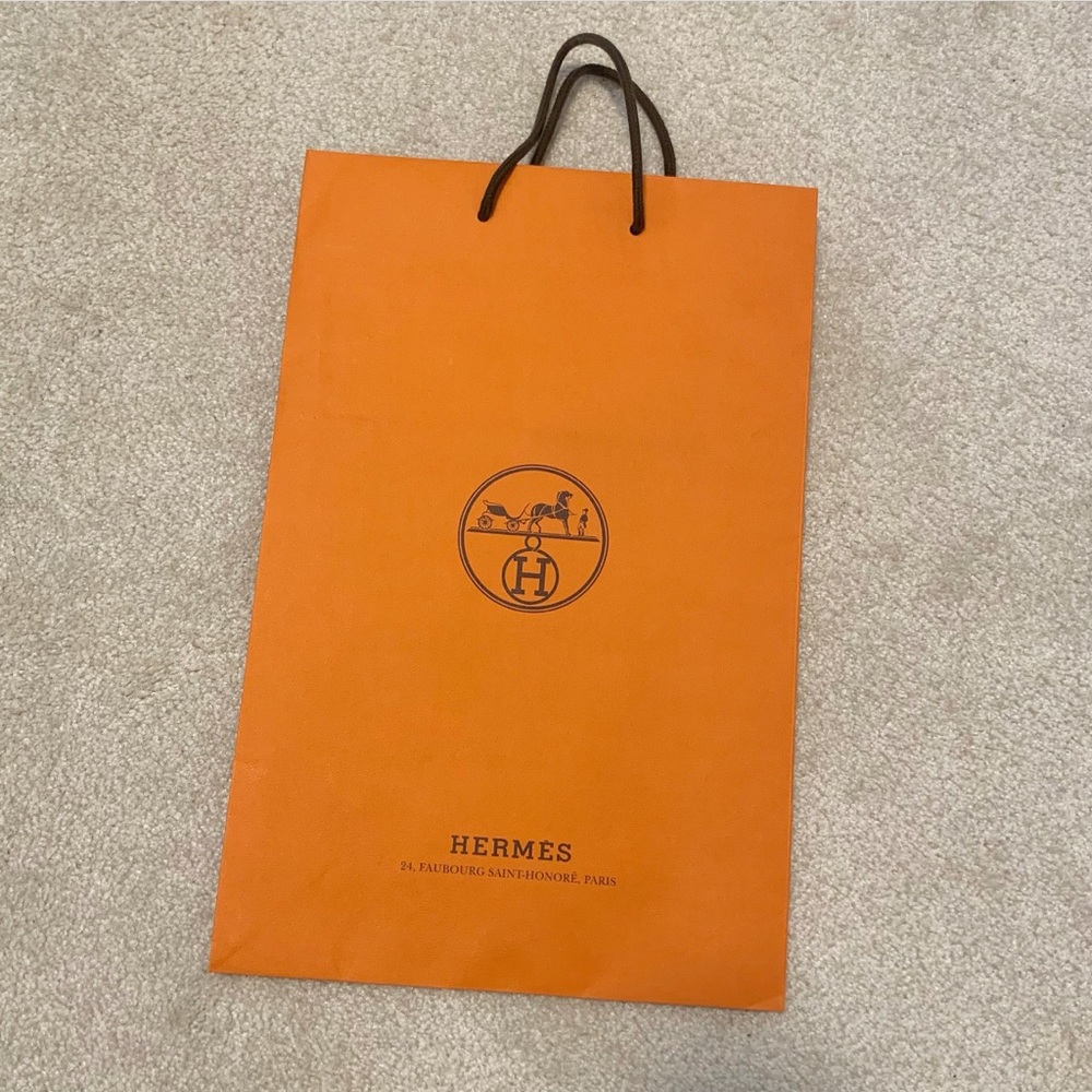 Hermès paper shopping bag